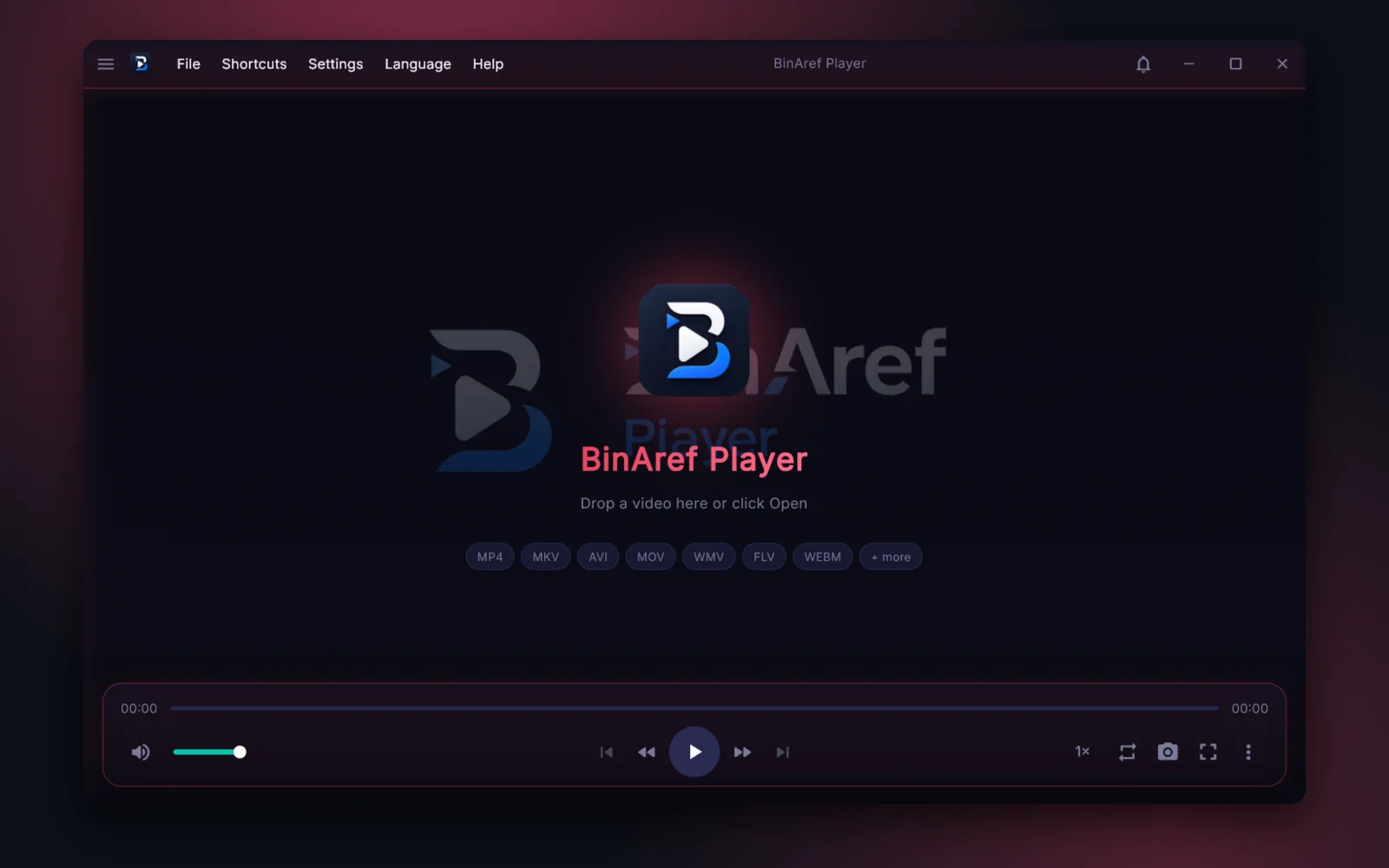 BinAref Player — 2