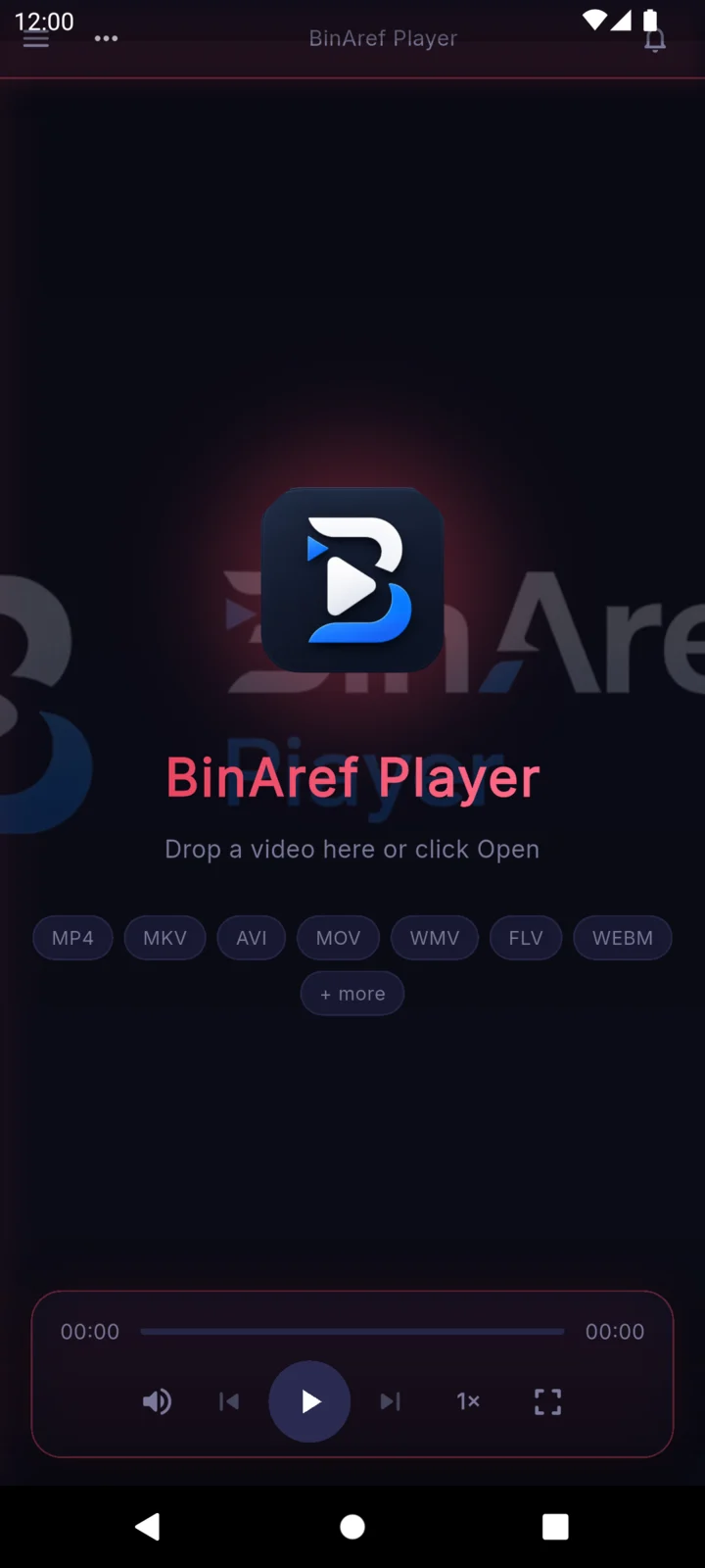 BinAref Player — 3