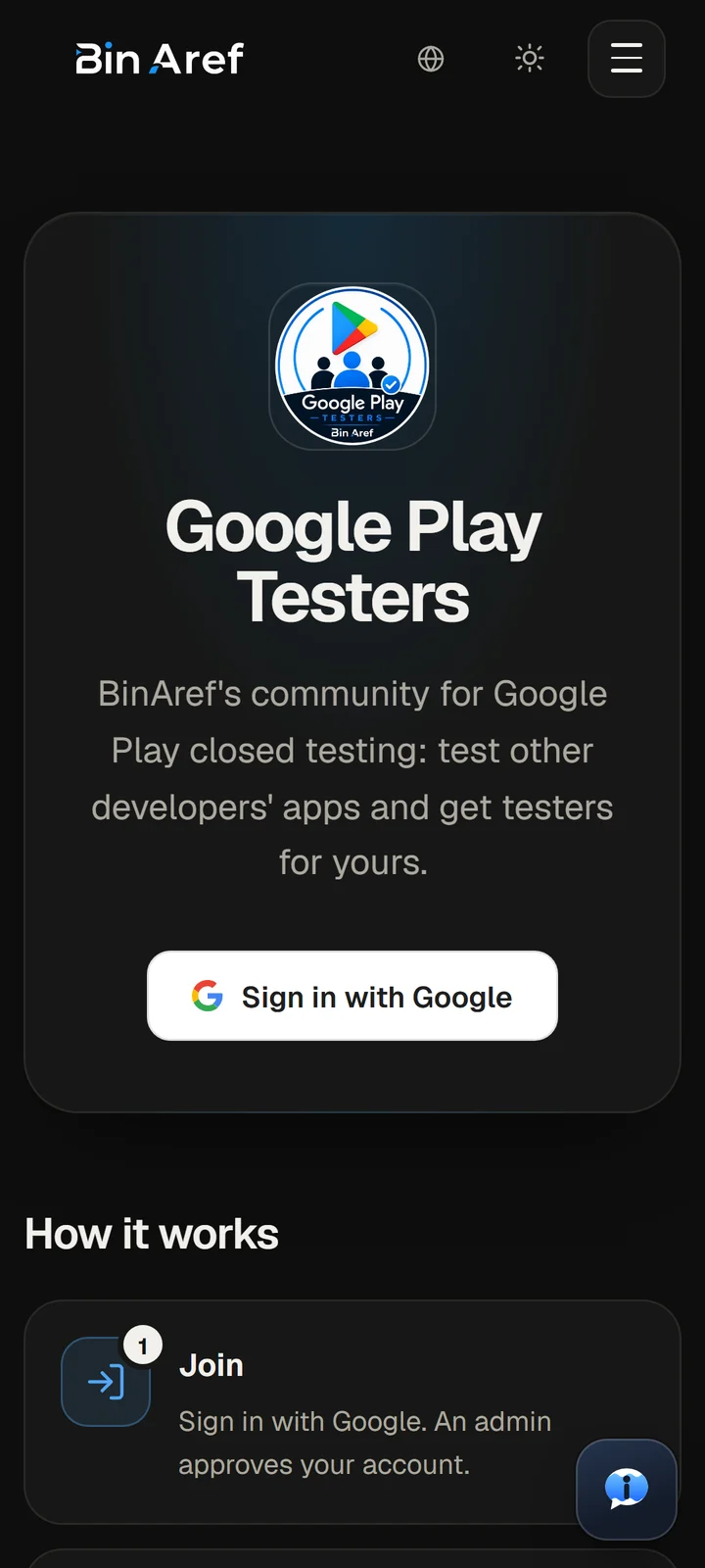 Google Play Testers — 1
