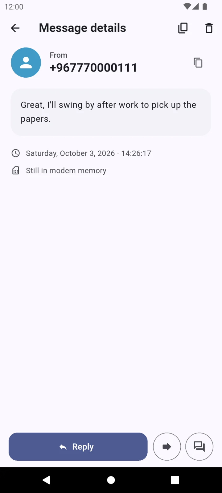 SMS Modem — 3